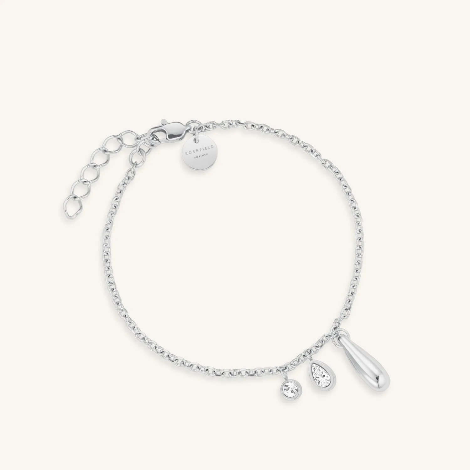 Rosefield Charms Bracelet armbånd gull justerbart