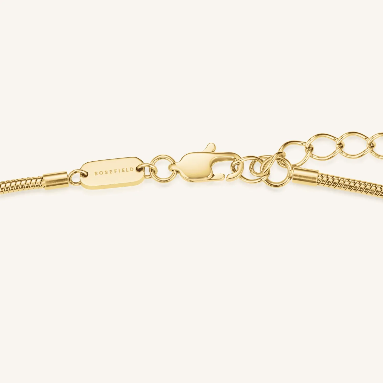 Rosefield Slate Necklace halskjede gull 42–46 cm