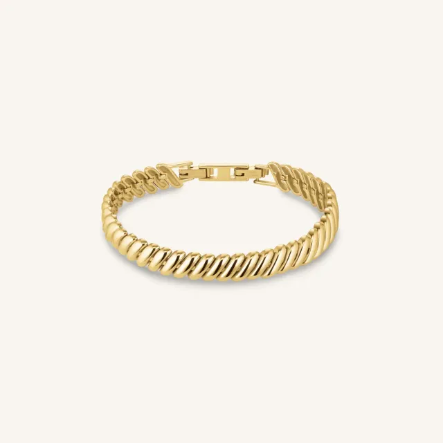 Rosefield Essentials San Marco Bracelet armbånd gull 16–18 cm