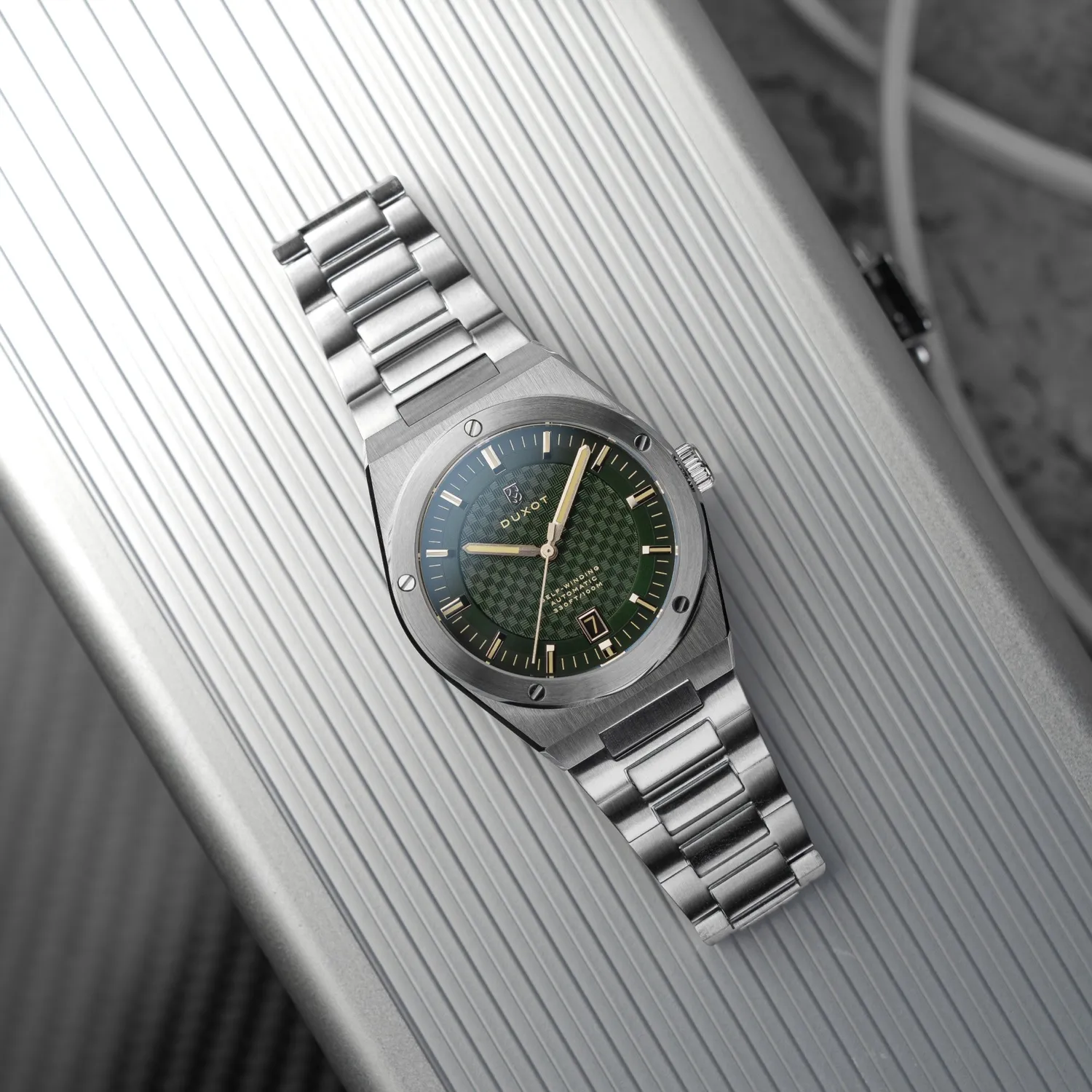 Duxot Bastia Elite Green klokke automatisk 40 mm