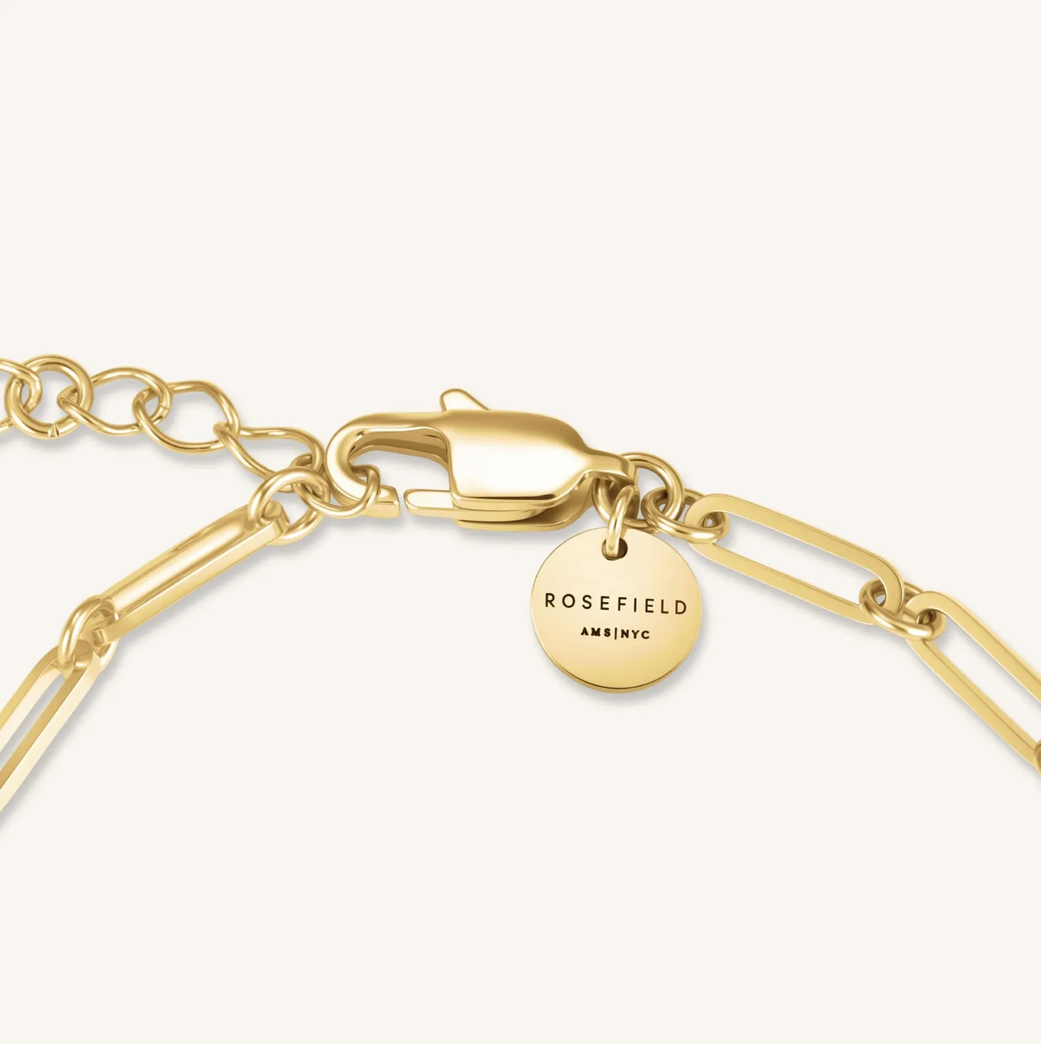 Rosefield Bar Bracelet With Stones armbånd gullbelagt stål