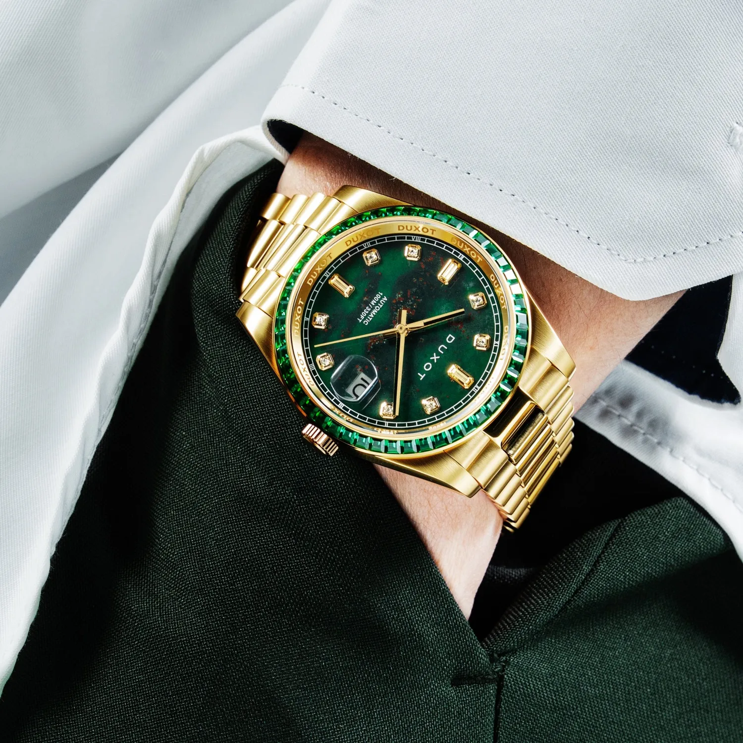 Duxot Serenata Chrysoprase automatisk klokke limited edition