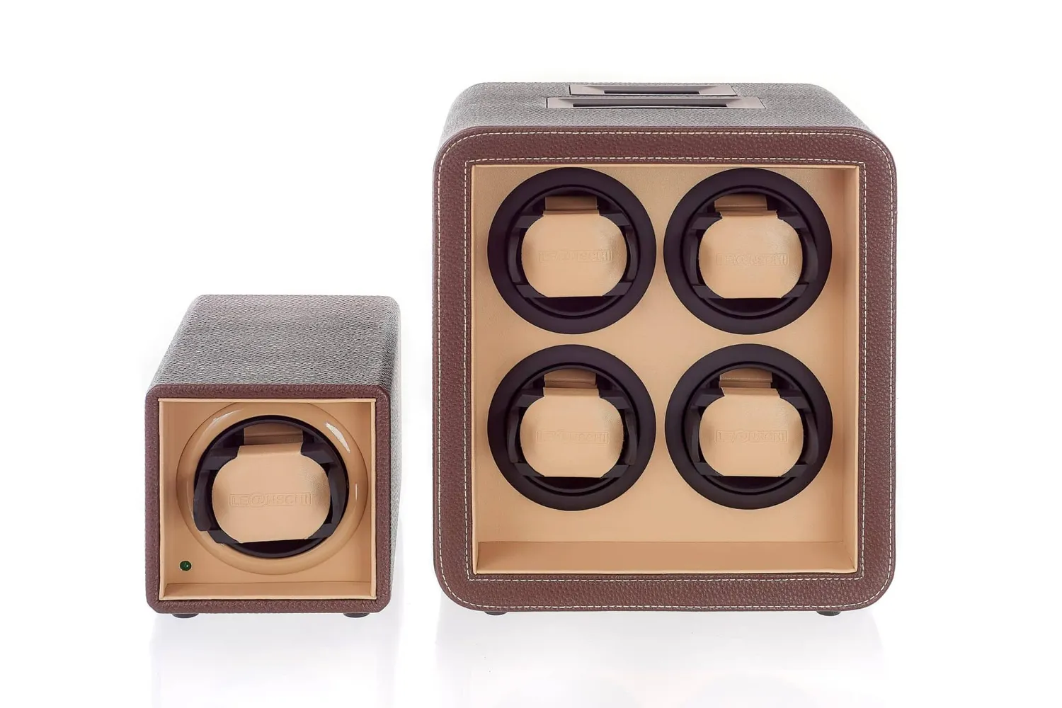 Leanschi WS01 watch winder Classic Chocolate Edition