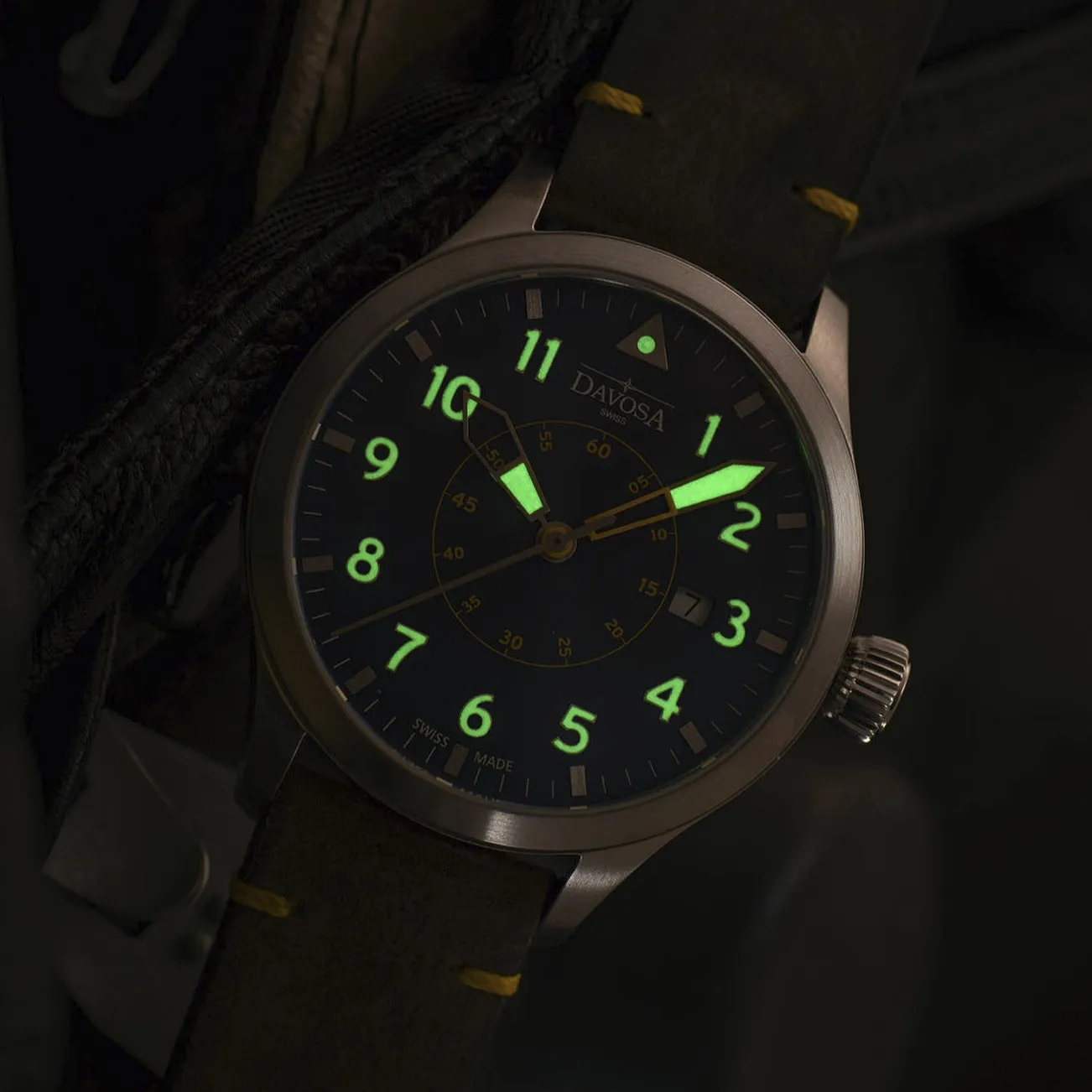 DAVOSA Neoteric Pilot automatisk pilotklokke 42 mm