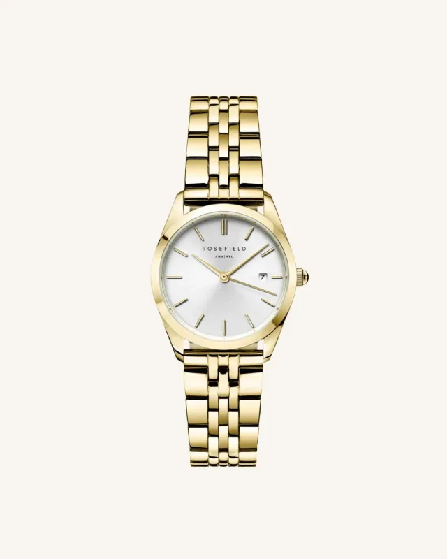 Rosefield Ace XS Gold klokke 29 mm gullfarget stål