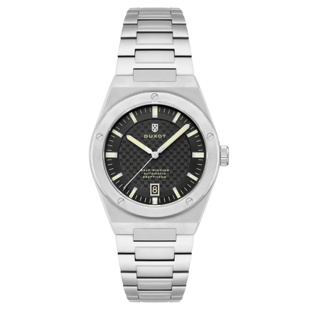 Duxot Bastia Automatic klokke 40 mm svart 10 ATM