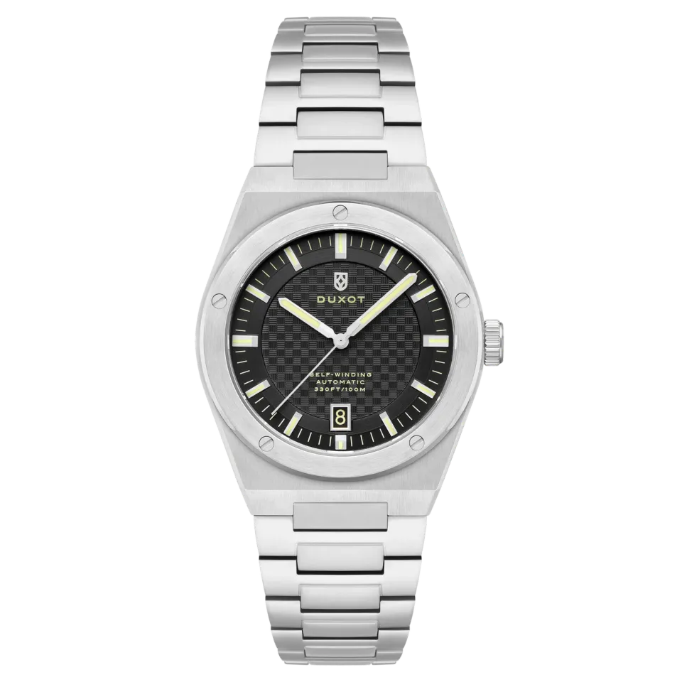 Duxot Bastia Automatic klokke 40 mm svart 10 ATM
