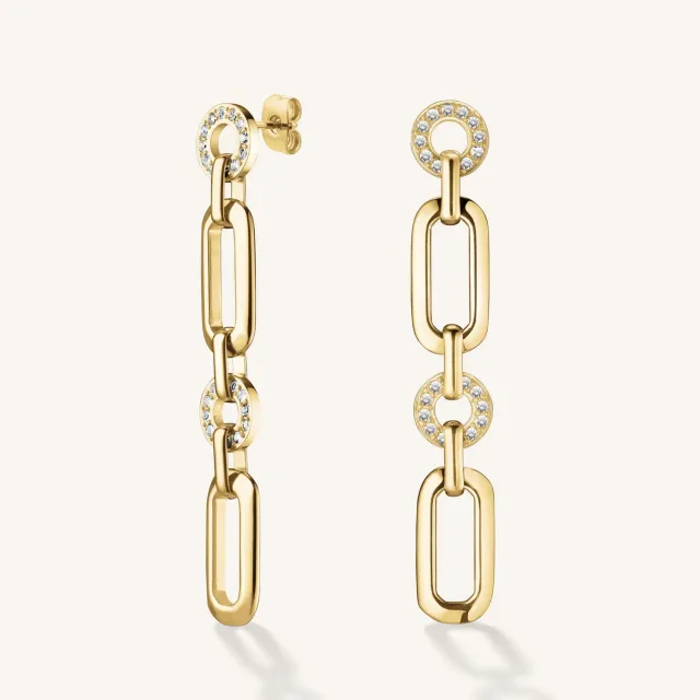 Rosefield Essentials Studs Earrings øredobber gull belagt stål