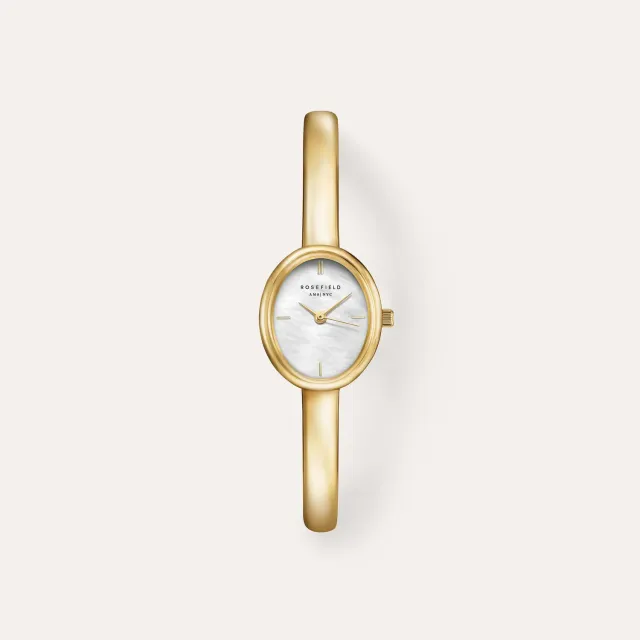 Rosefield Bangle klokke gull uten gravering
