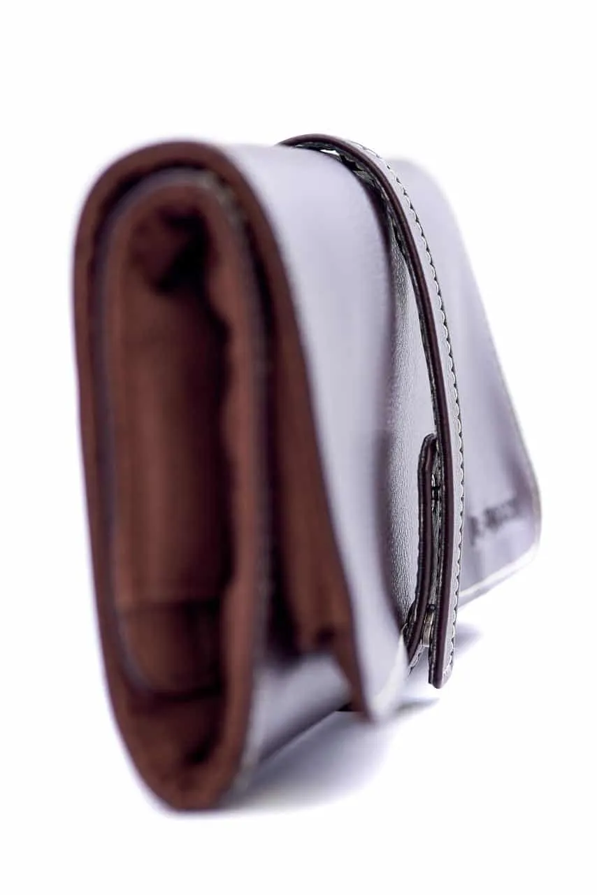 Leanschi Soft klokkerull for 8 klokker brun PU