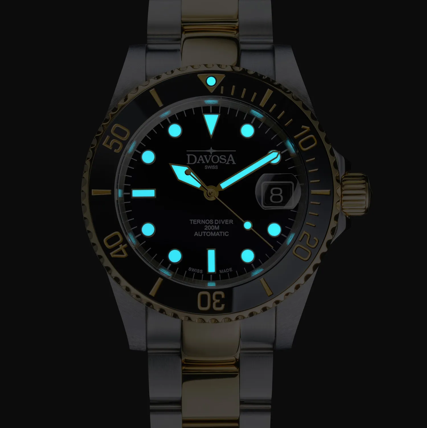 DAVOSA Ternos Diver automatisk dykkerklokke