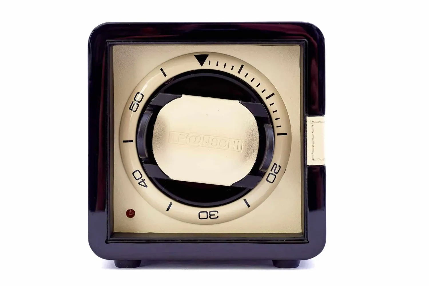Leanschi WS01 watch winder Sport Edition Black & Ivory