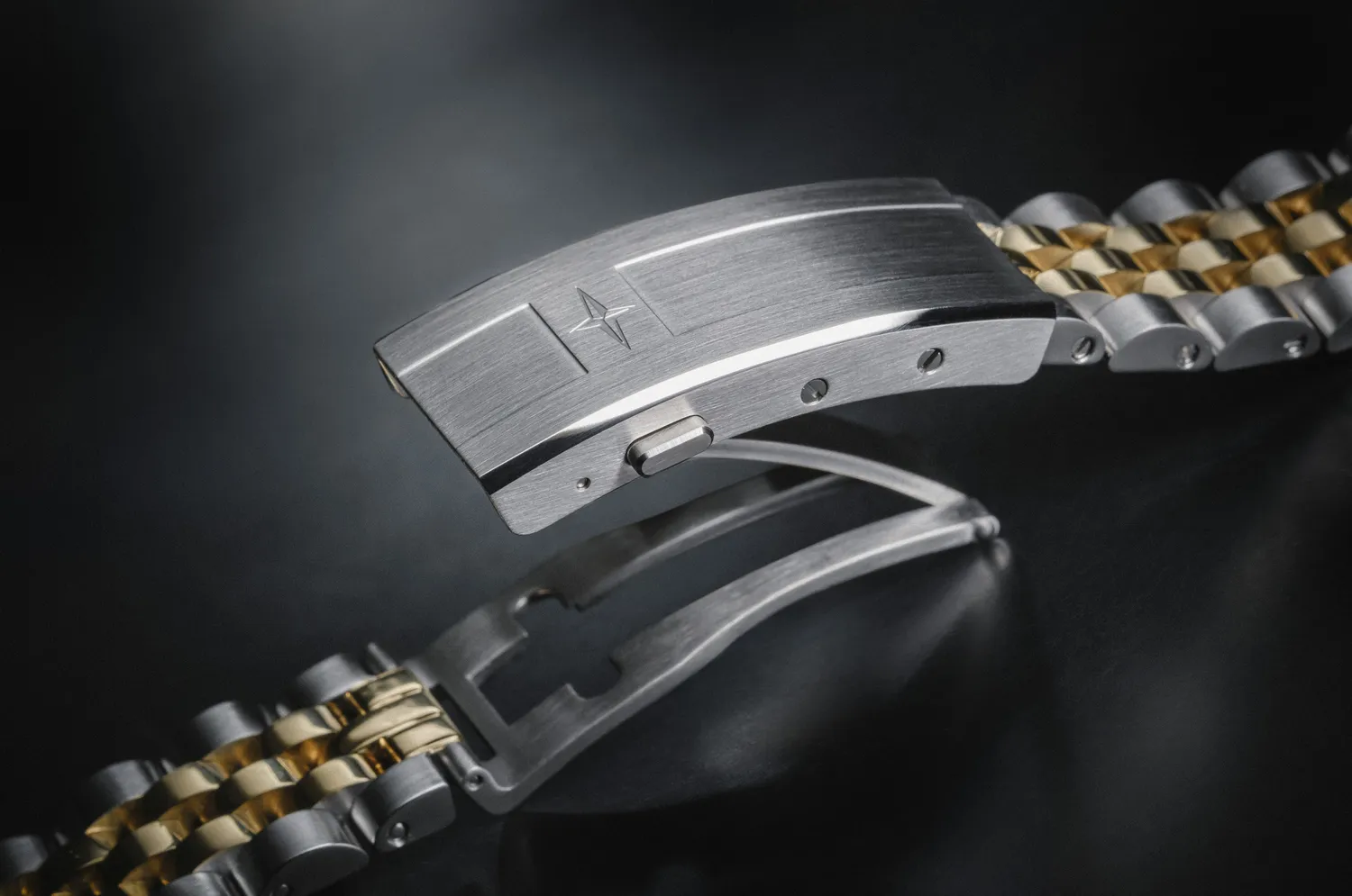 DAVOSA Ternos WaveSlide Clasp PentaLink Bicolor foldespenne