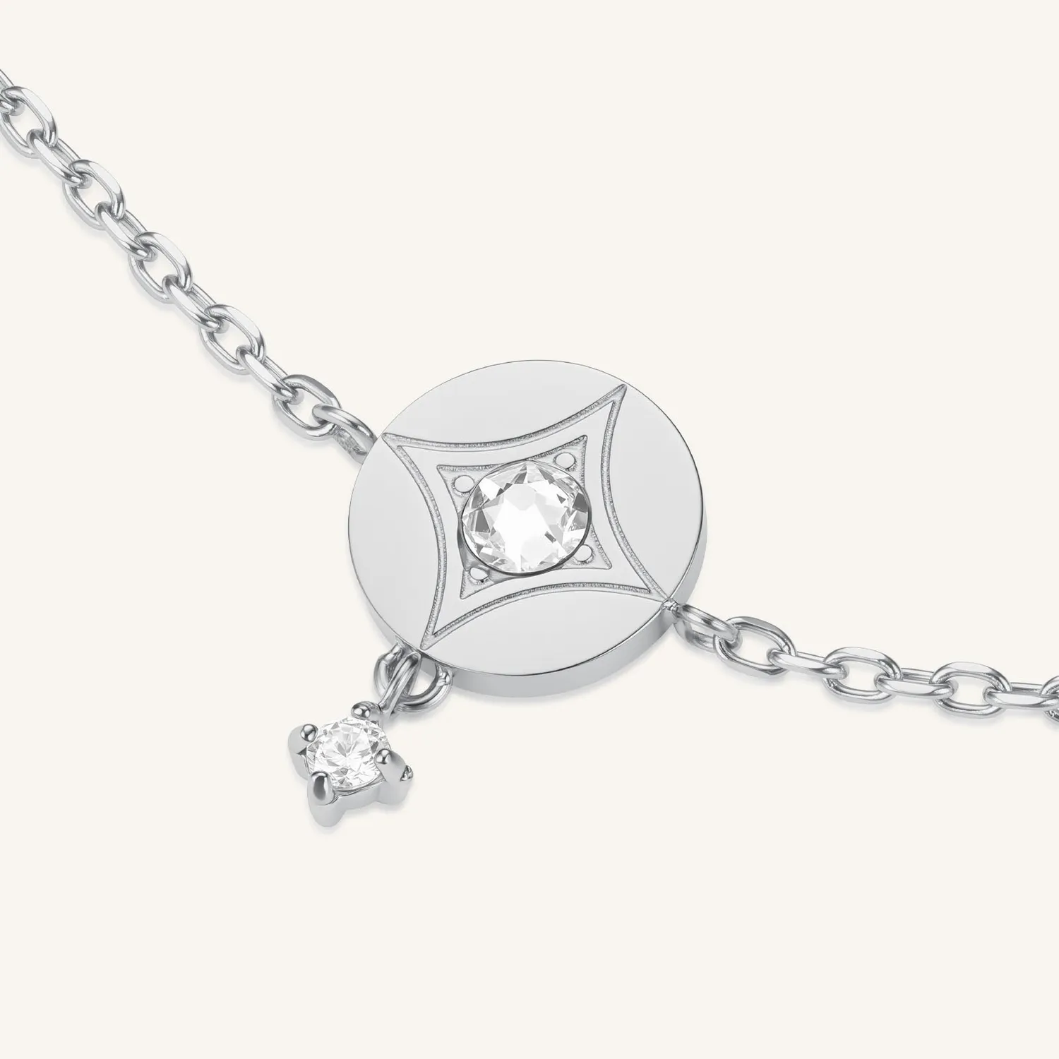 Rosefield Star Coin Bracelet armbånd gull/sølv