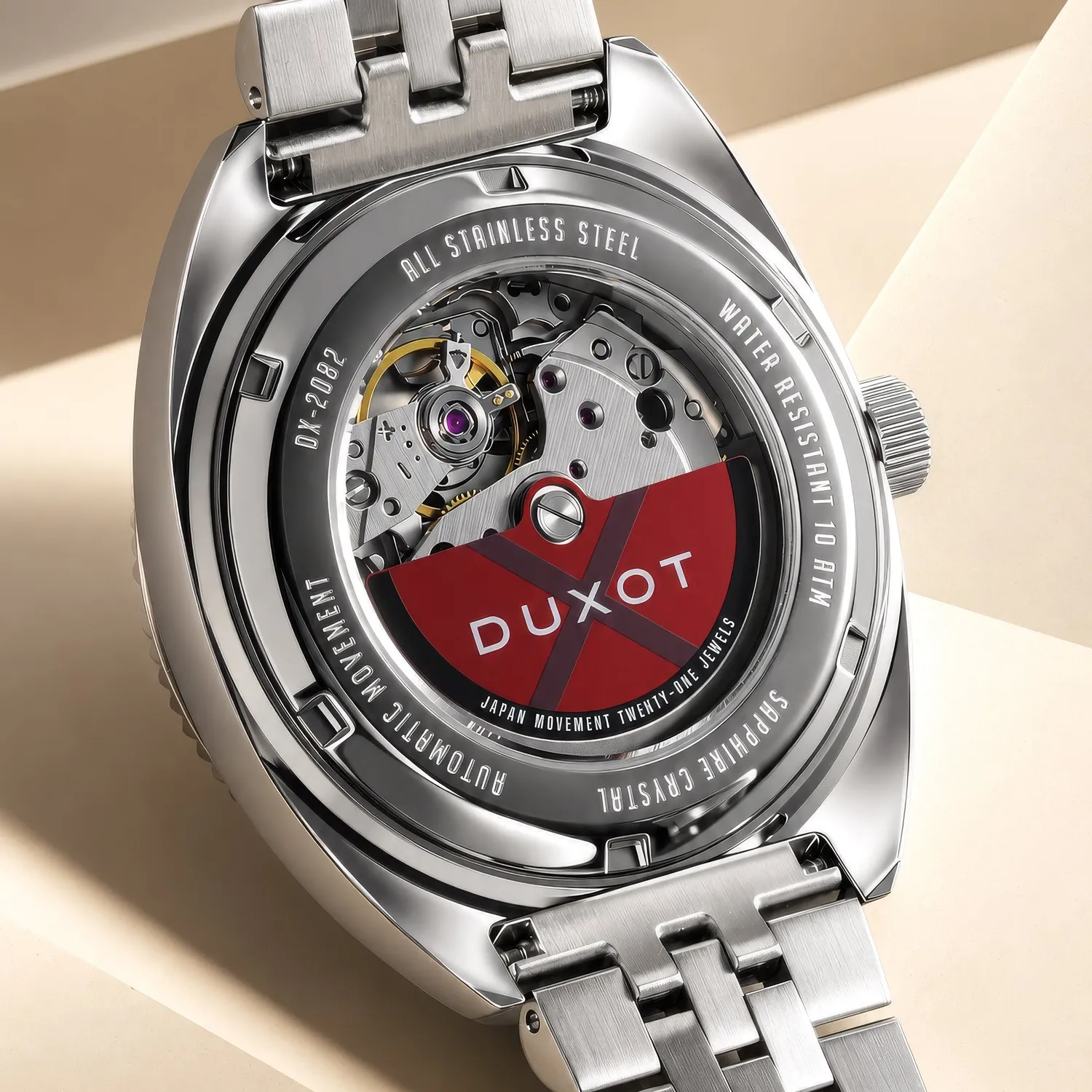 Duxot Siena Linen Dream automatisk klokke 40 mm