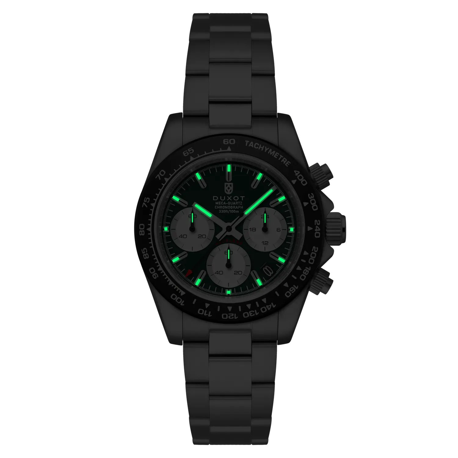 Duxot Accelero Chronograph Jade Green klokke 40 mm