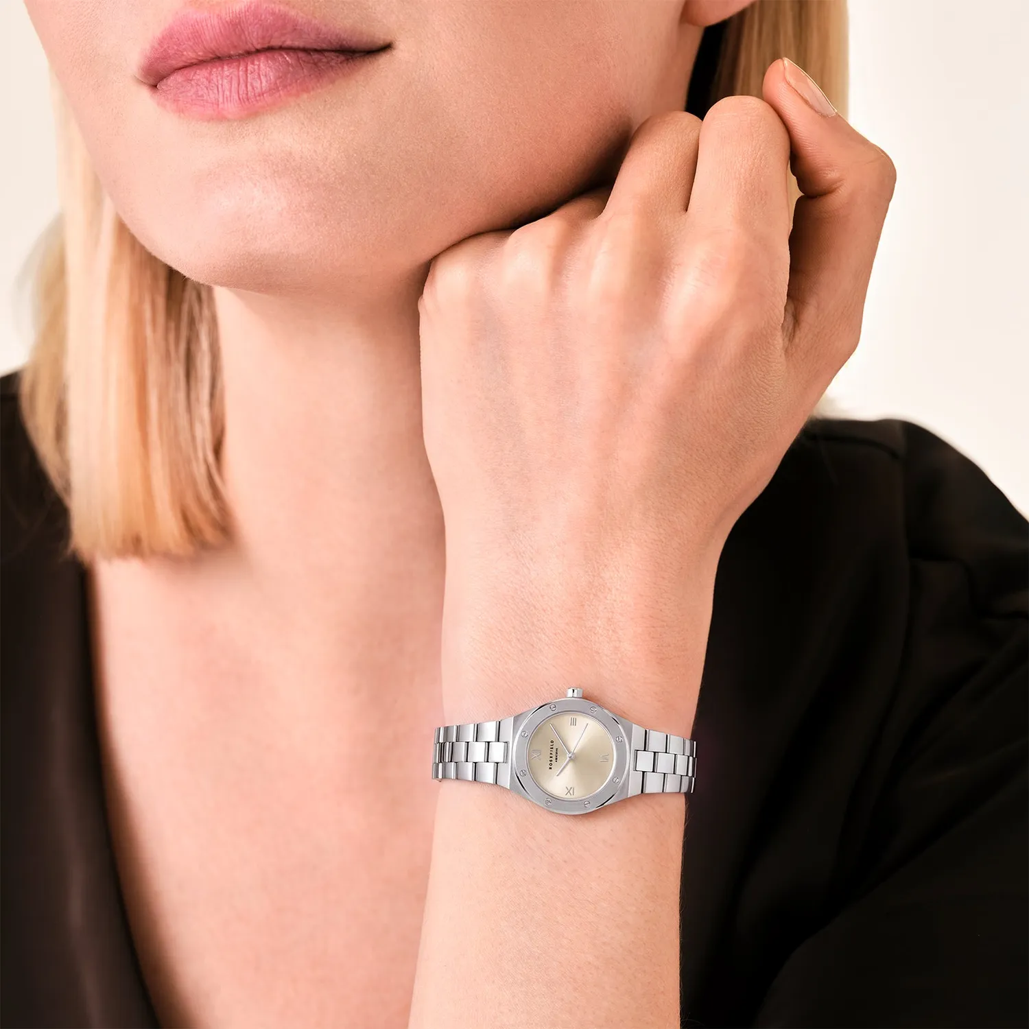 Rosefield Rose XS Silver klokke sølv 24 mm