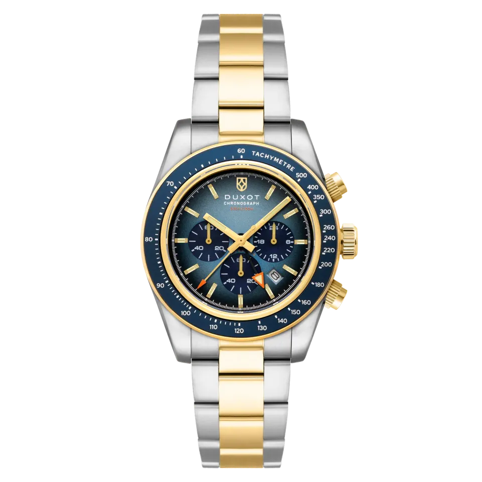 Duxot Vitesse kvartsur Cobalt Blue 39 mm stål