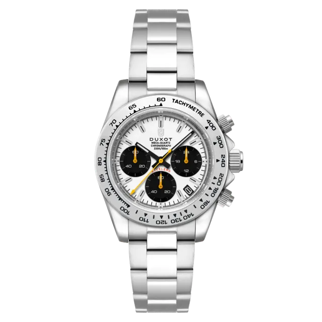 Duxot Accelero Chronograph Star White kronograf 40 mm