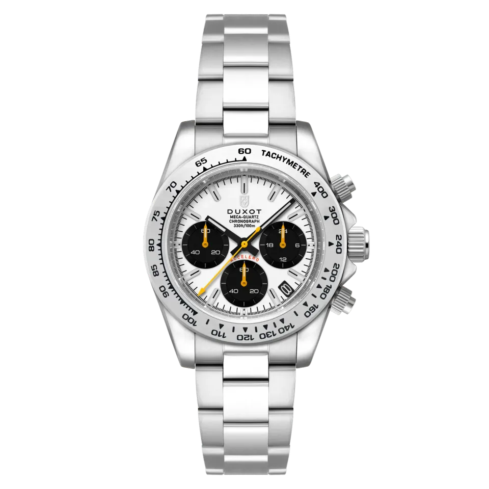 Duxot Accelero Chronograph Star White kronograf 40 mm