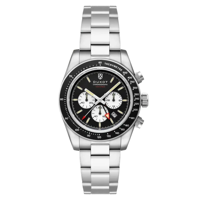 Duxot Vitesse kvartsur 39 mm Charcoal Black
