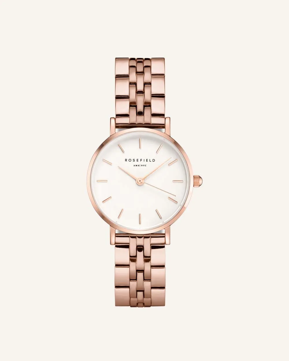 Rosefield Roségull Strap klokkerem 12 mm – stål