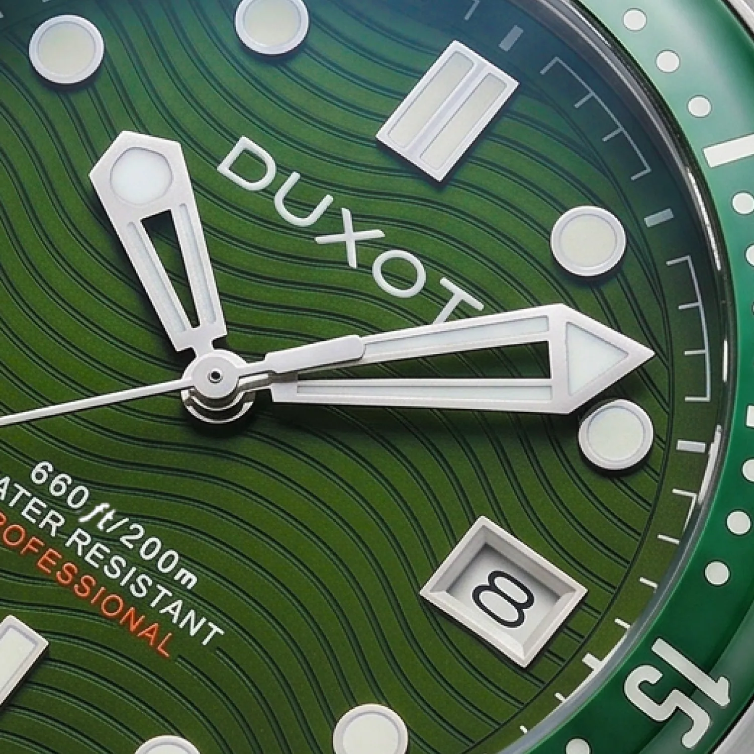 Duxot Henri Diver Automatic dykkerklokke grønn automatisk