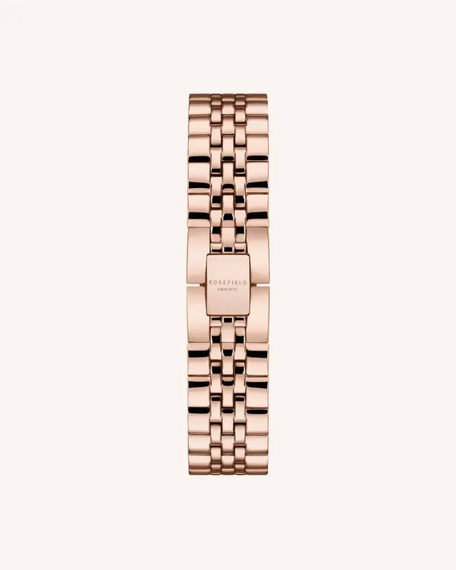 Rosefield Boxy XS klokkerem 14 mm roségull i stål