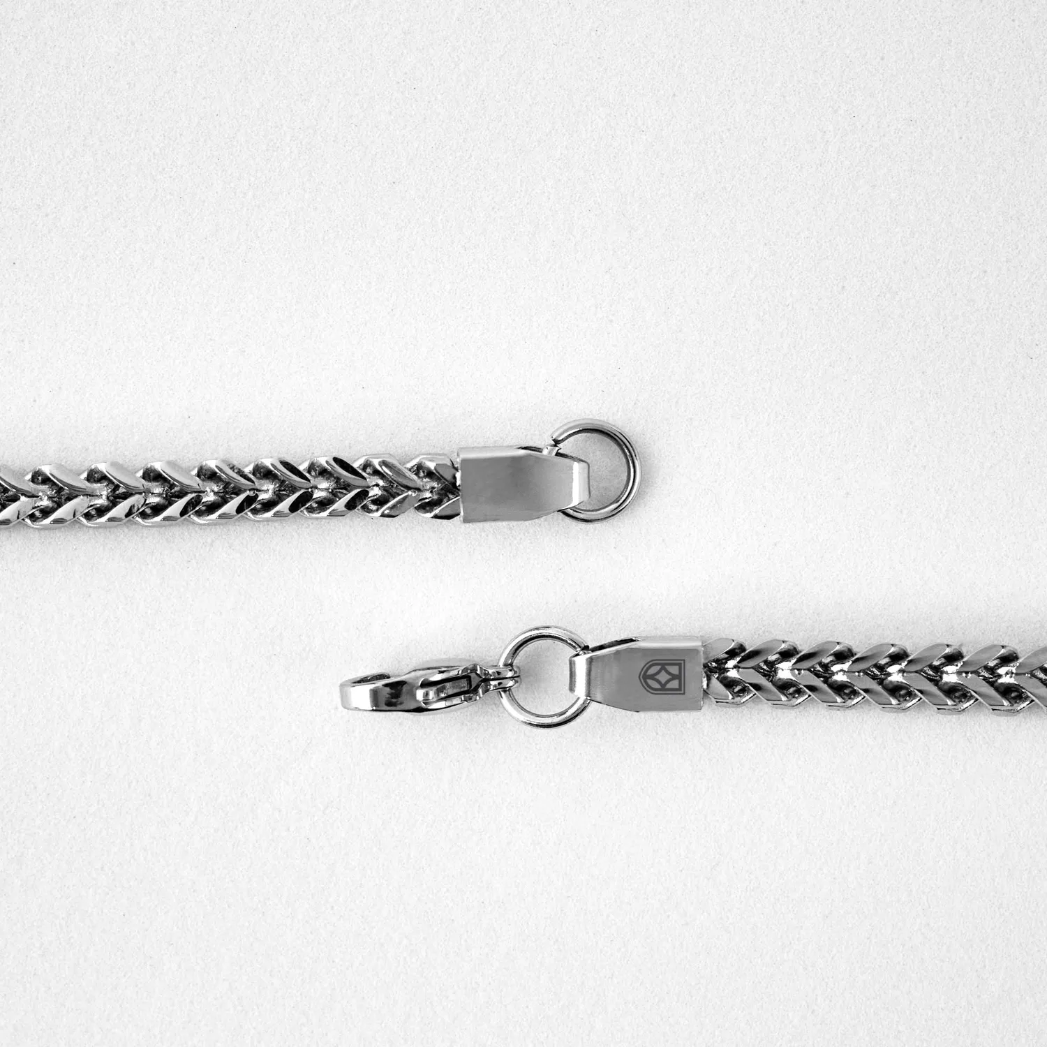 Duxot Accelero Cuban Link Chain halskjede Silver