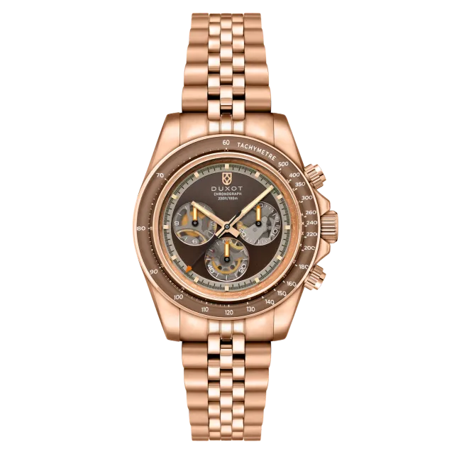 Duxot Accelero Bourbon Charm automatisk kronografklokke