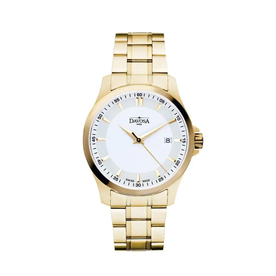DAVOSA Classic quartz herreklokke 39 mm