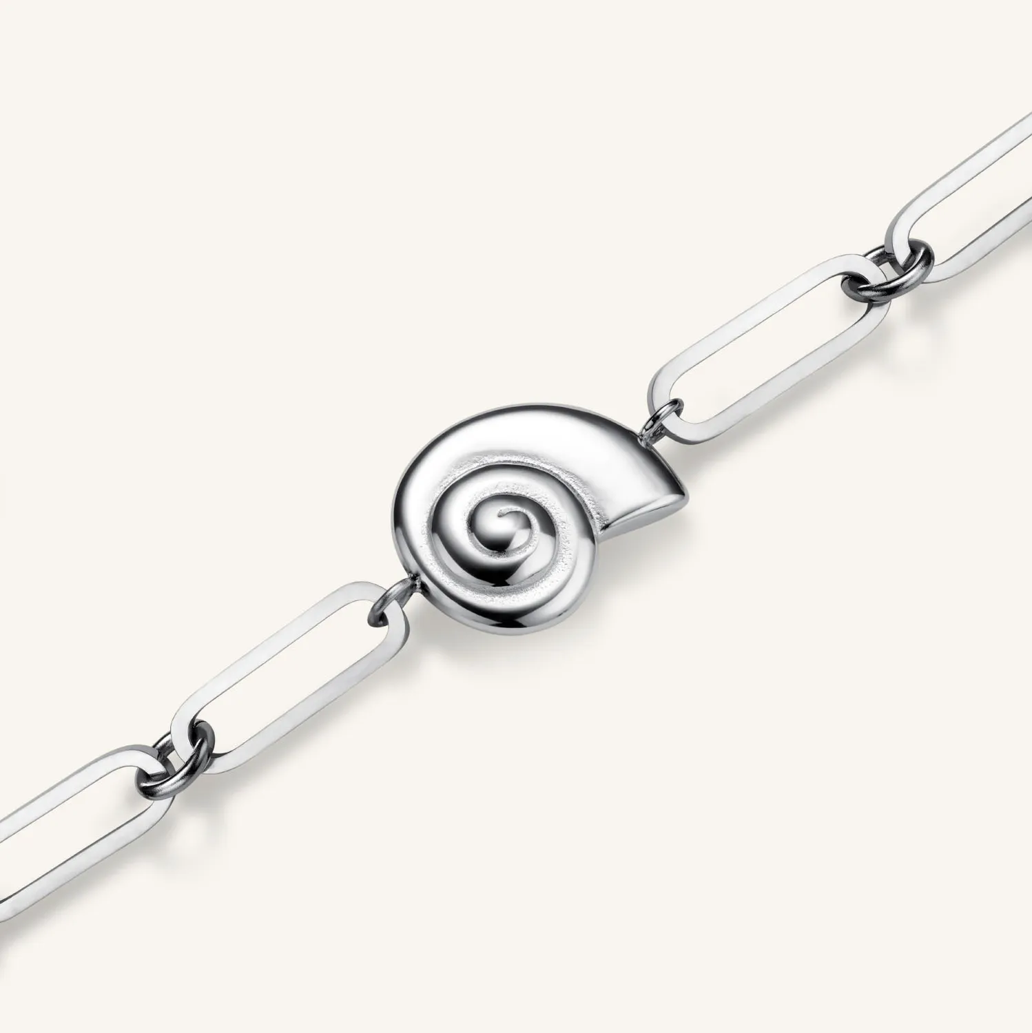 Rosefield Shell armbånd gull 16,5–19,5 cm