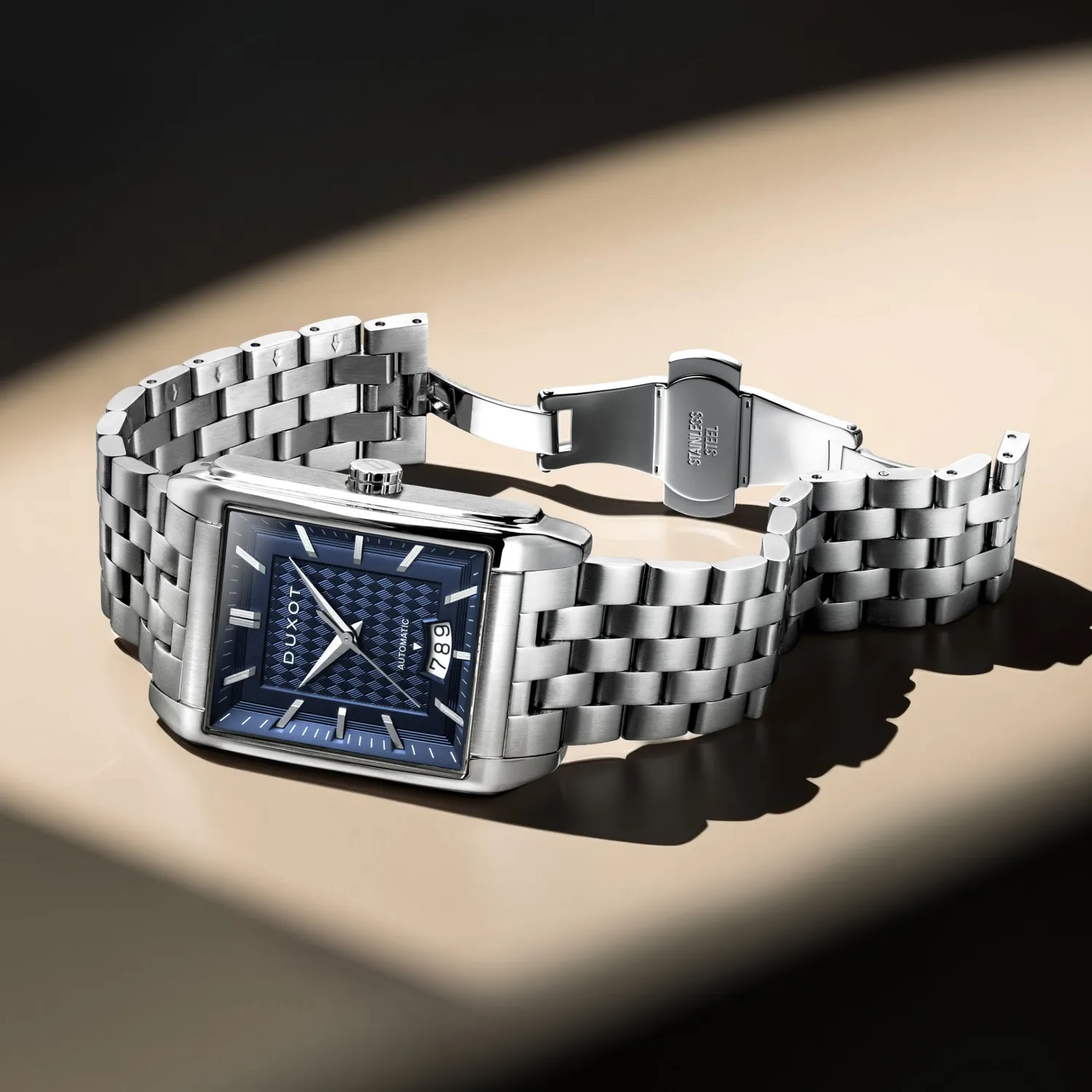 Duxot Livorno klokke Electric Azure 33 mm rektangulær