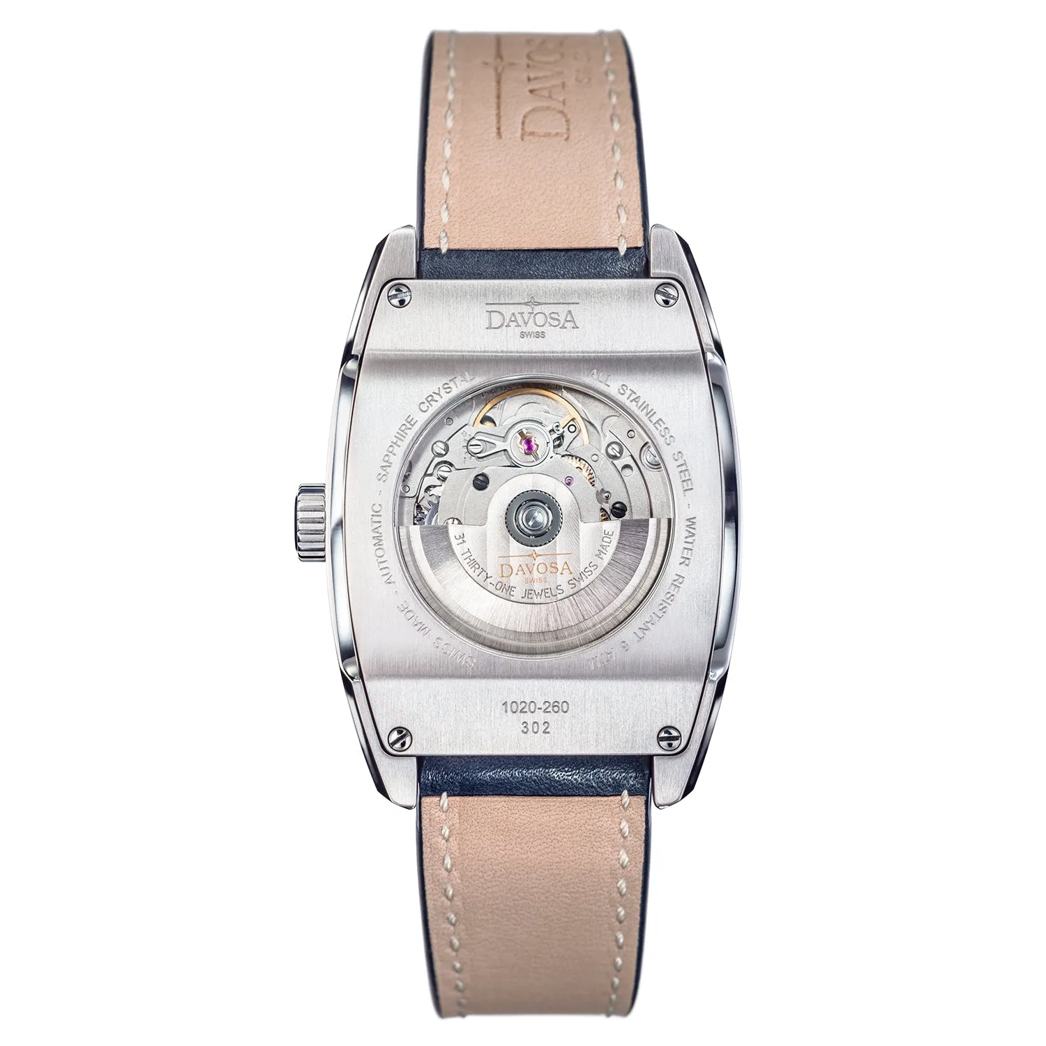 DAVOSA Evo 1908 automatisk klokke med dato