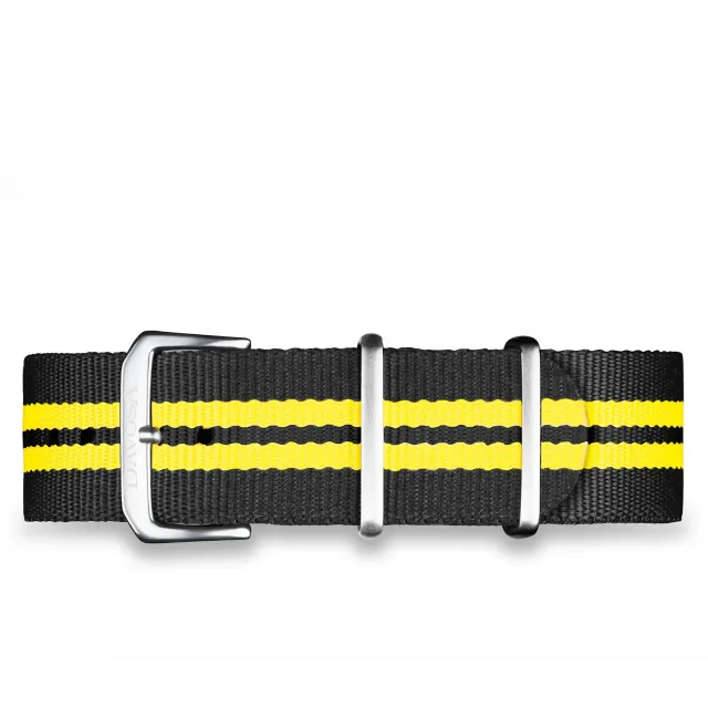 DAVOSA Nylon Black klokkerem 20 mm nylon
