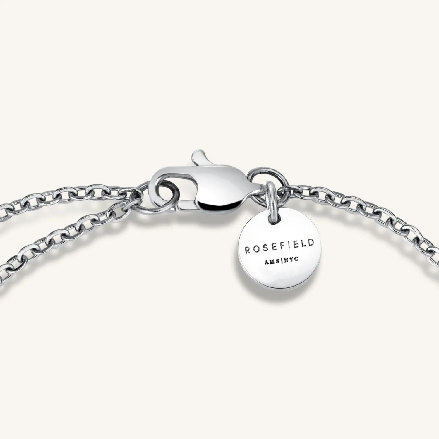 Rosefield Essentials Tennis Bracelet armbånd gull sølv justerbart