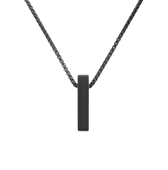 Duxot Vezeto Stone Pendant Onyx Stone anheng svart onyks