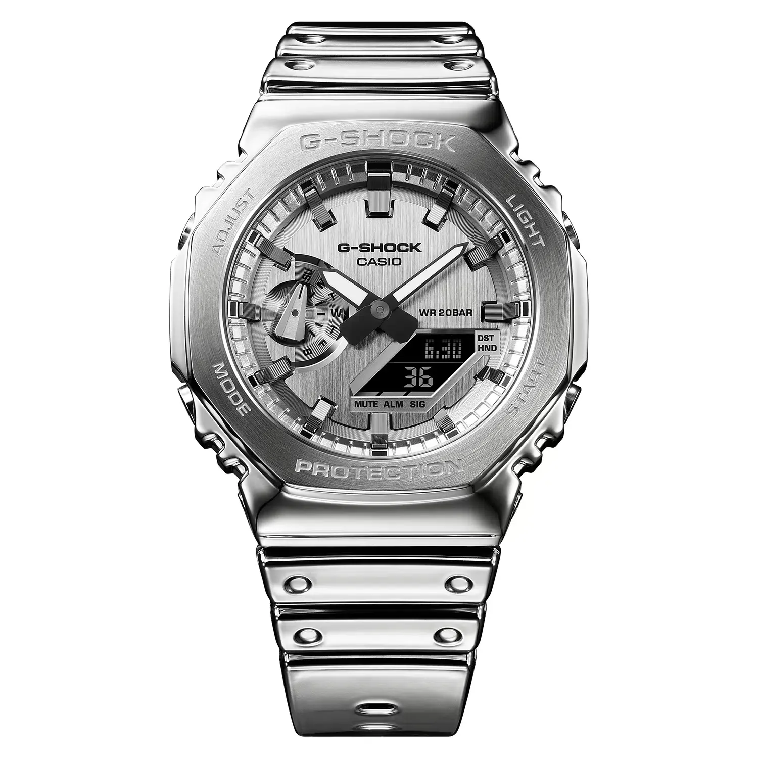 G-Shock Fine Metallic Series G-Steel GM-2100YM-8AER armbåndsur
