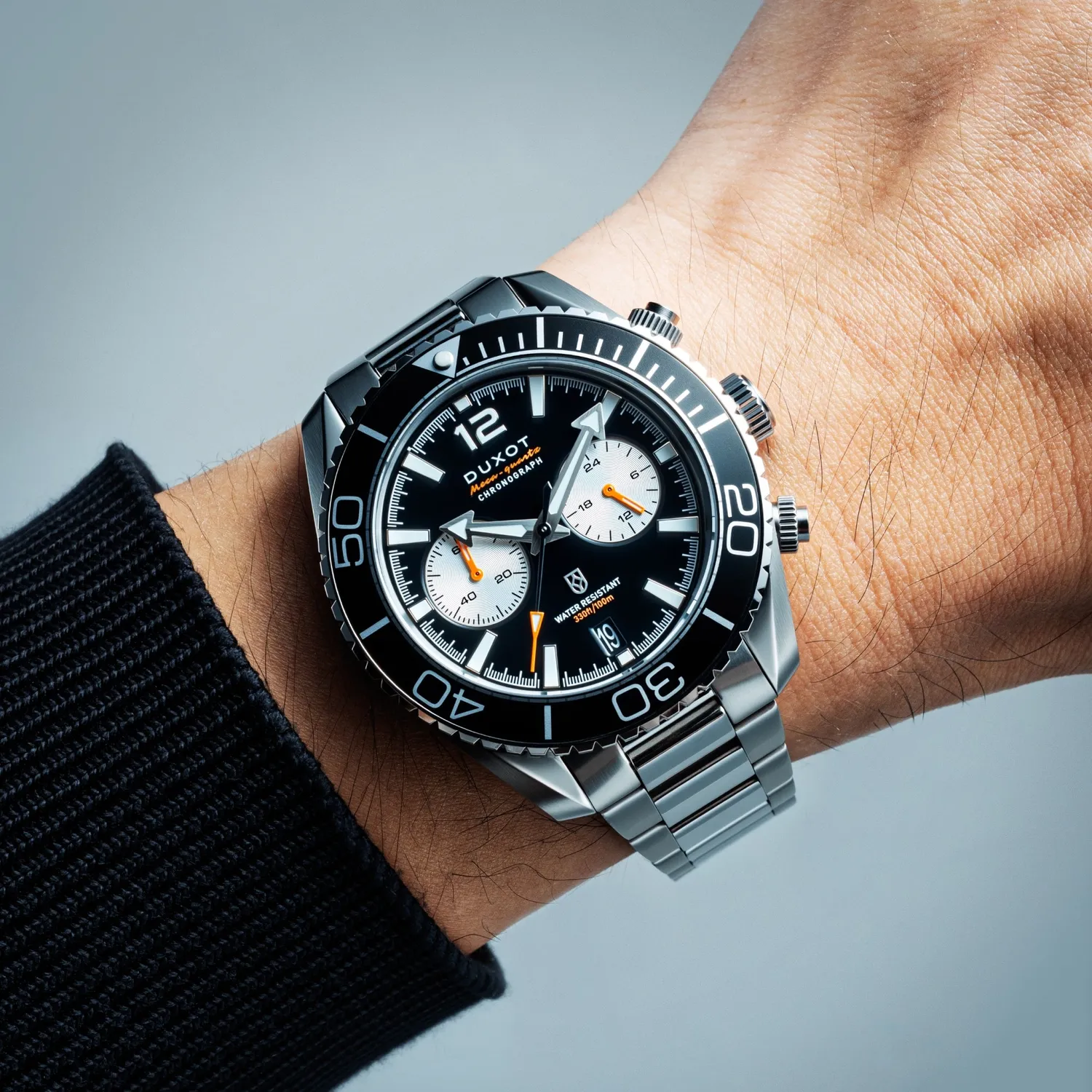 Duxot Tiburon Eclipse Black klokke svart