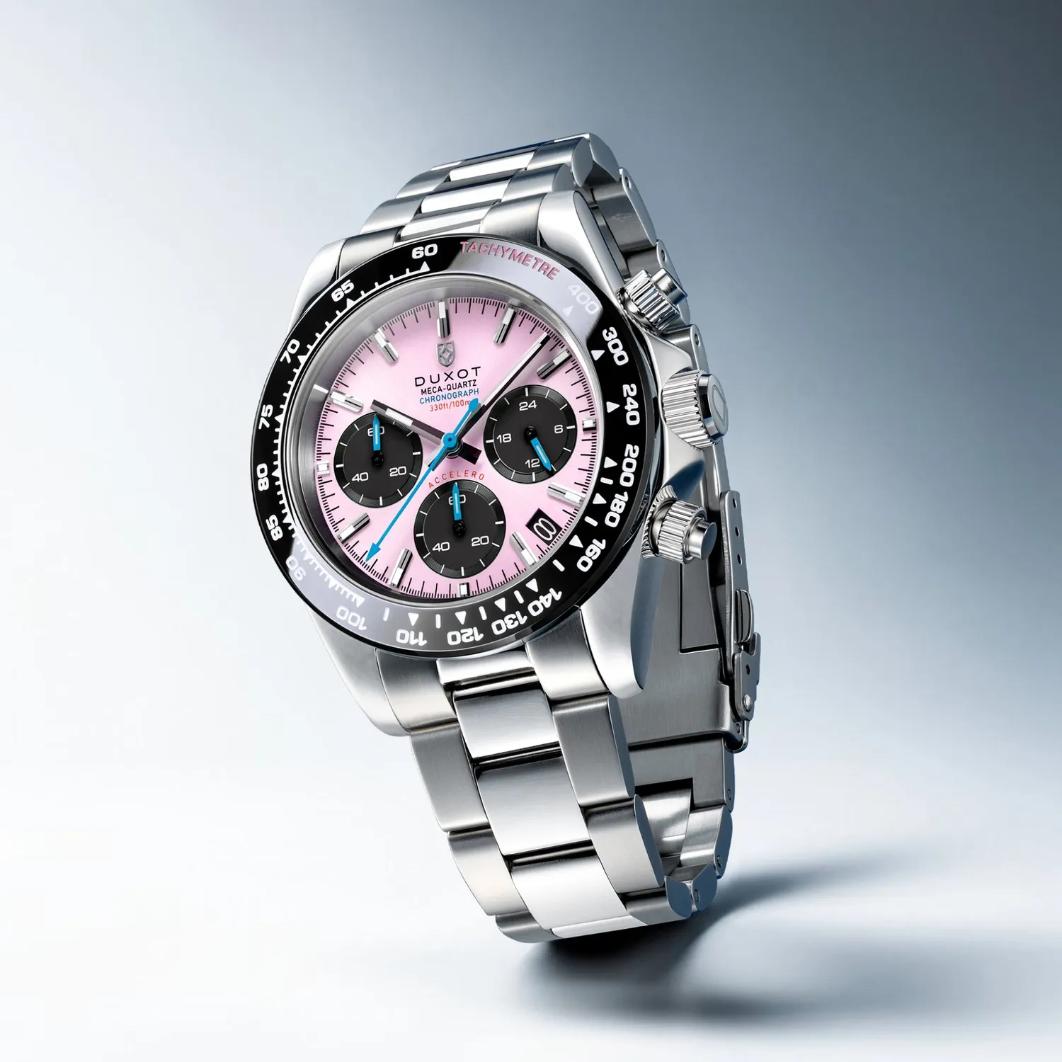 Duxot Accelero Chronograph kronograf Magenta Mist 40 mm