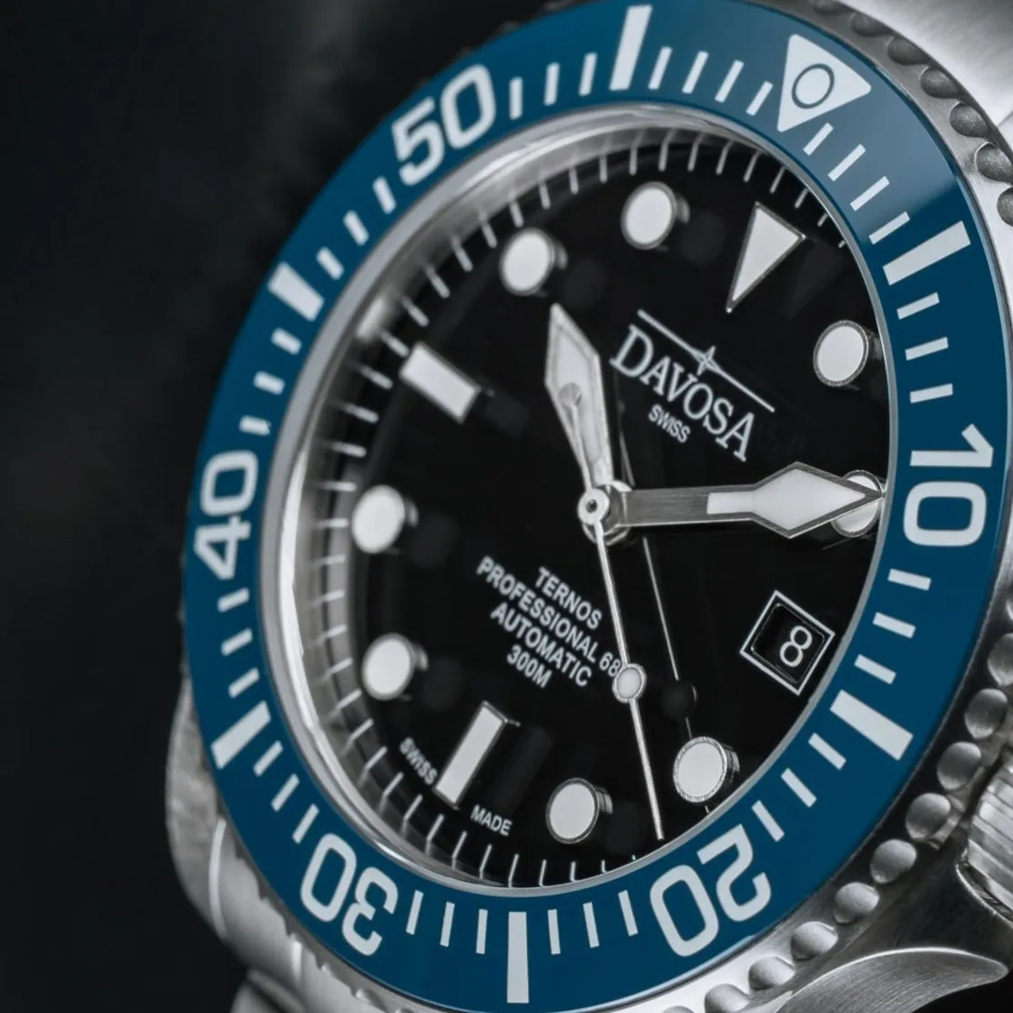 DAVOSA Ternos Professional 68h automatisk dykkerklokke