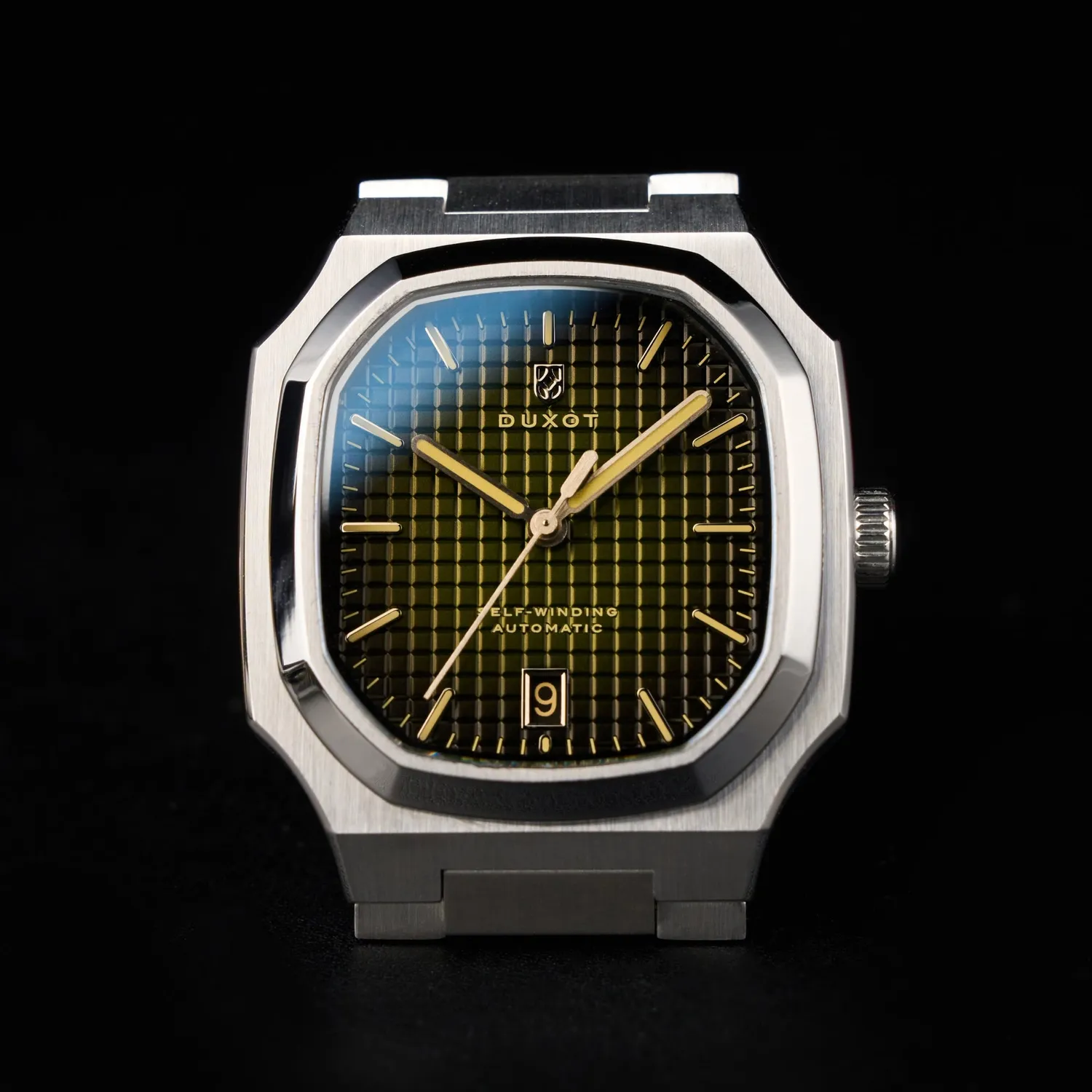 Duxot Colmar Automatic klokke Myrtle Green 38 mm