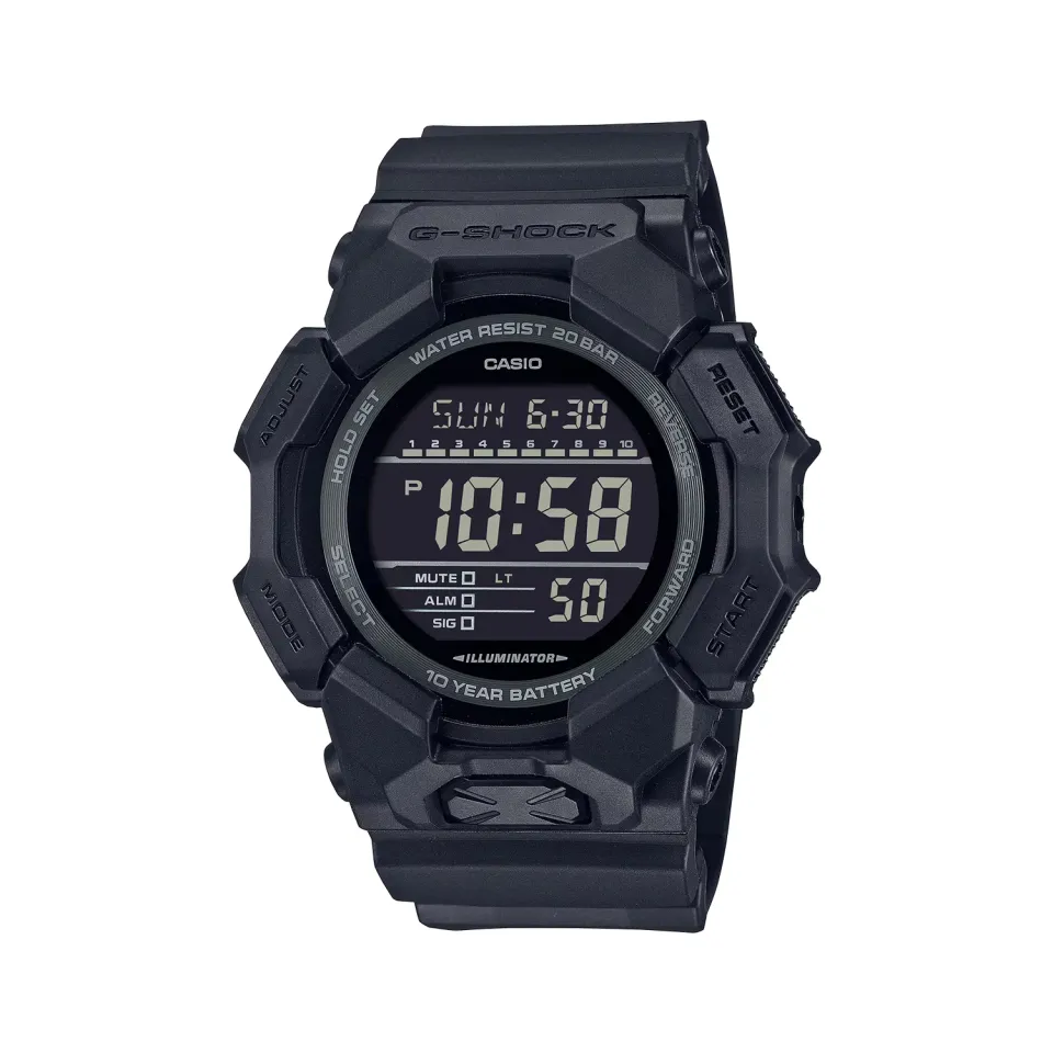 Casio G-Shock GD-010-1A1ER klokke 52 mm svart
