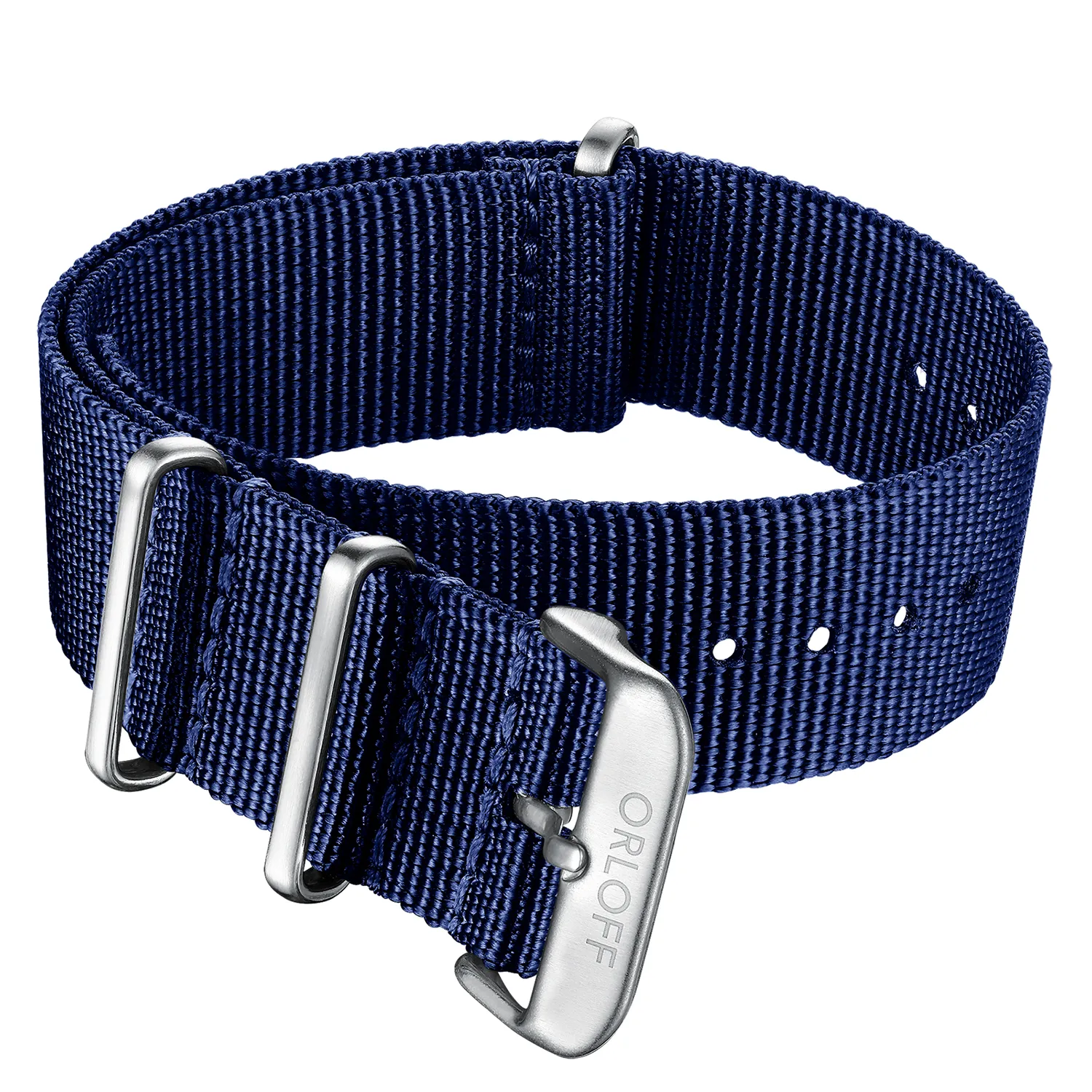 Orloff Nato Strap O1013 NATO-rem blå 22 mm