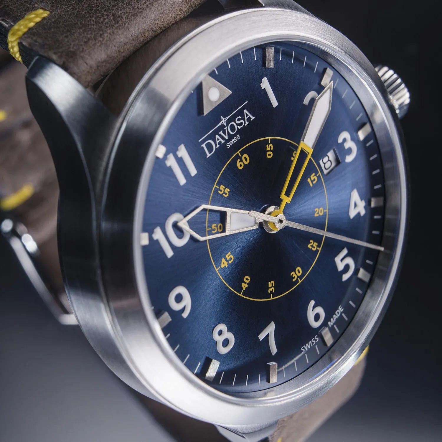 DAVOSA Neoteric Pilot pilotklokke automatisk 42 mm stål