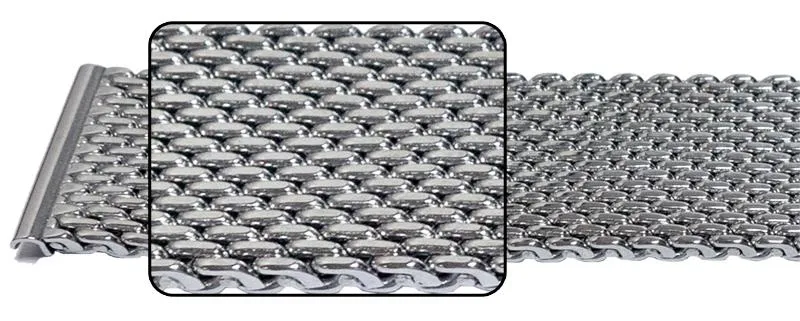 Perfekt Ur 20mm Meshlenke Med Foldelås klokkerem 20 mm