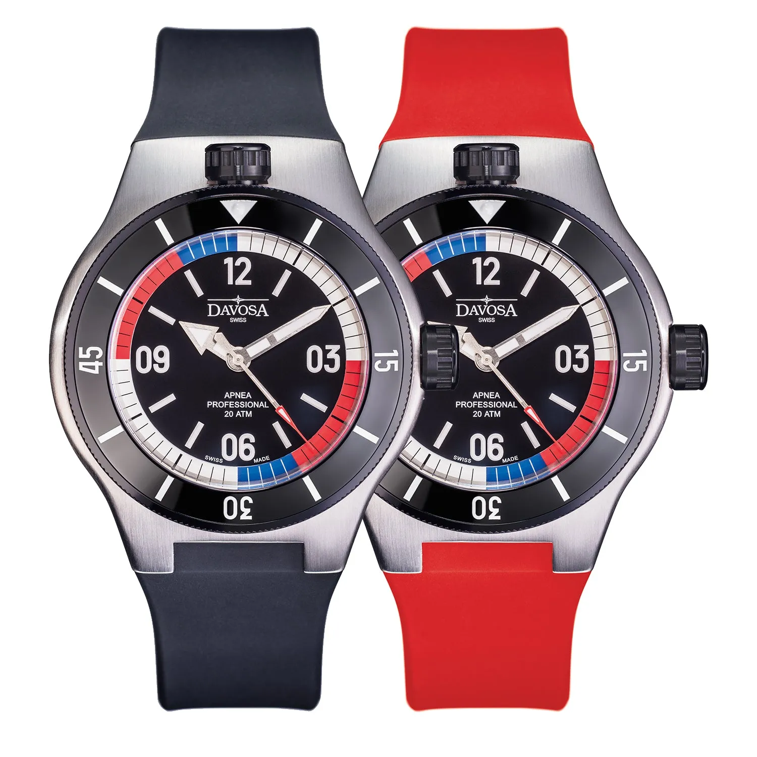 DAVOSA Apnea Diver automatisk dykkerklokke 20 ATM