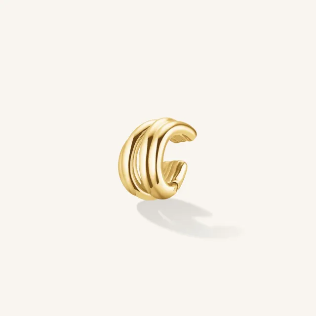 Rosefield Essentials Tangle Earcuff gull 1 stk hengslet