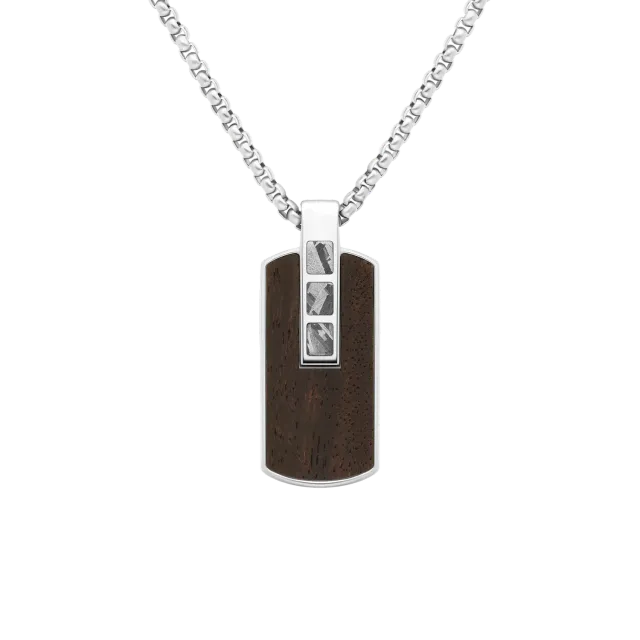Duxot Accelero Dark Ebony Meteorite dog tag
