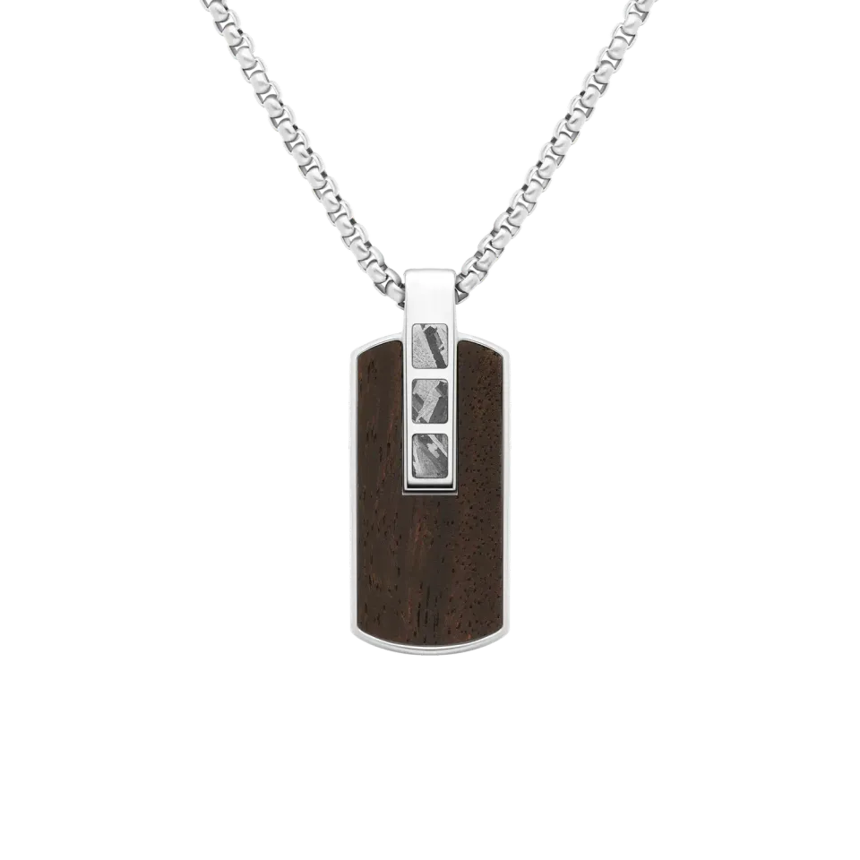 Duxot Accelero Dark Ebony Meteorite dog tag